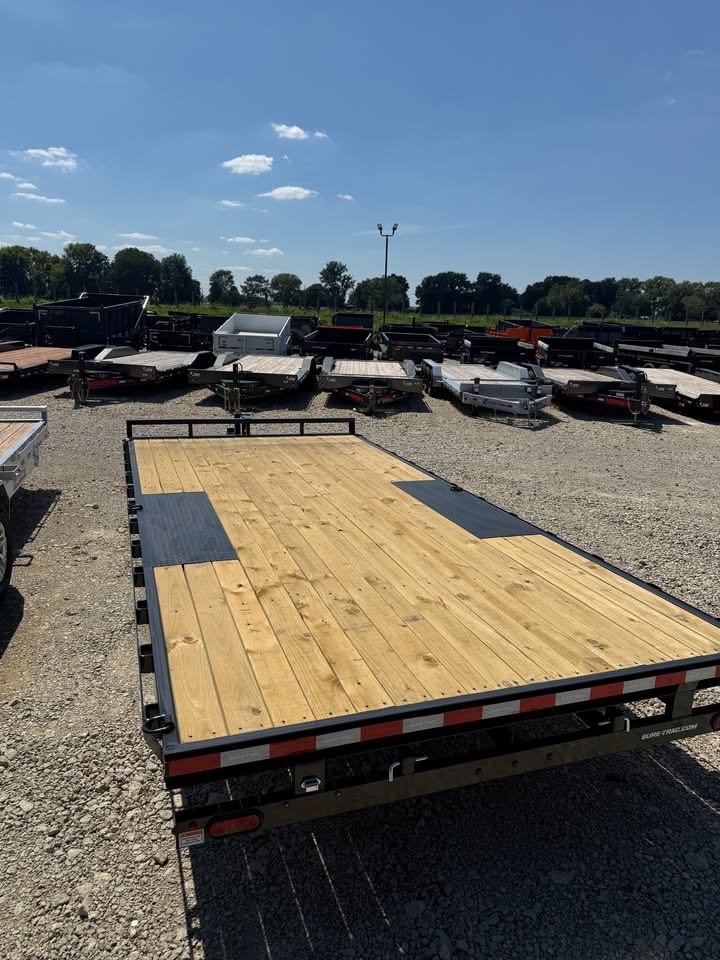 Sure-Trac 102 x 18 Bumper Pull Flatbed Trailer - SKU 497182 - Image 3