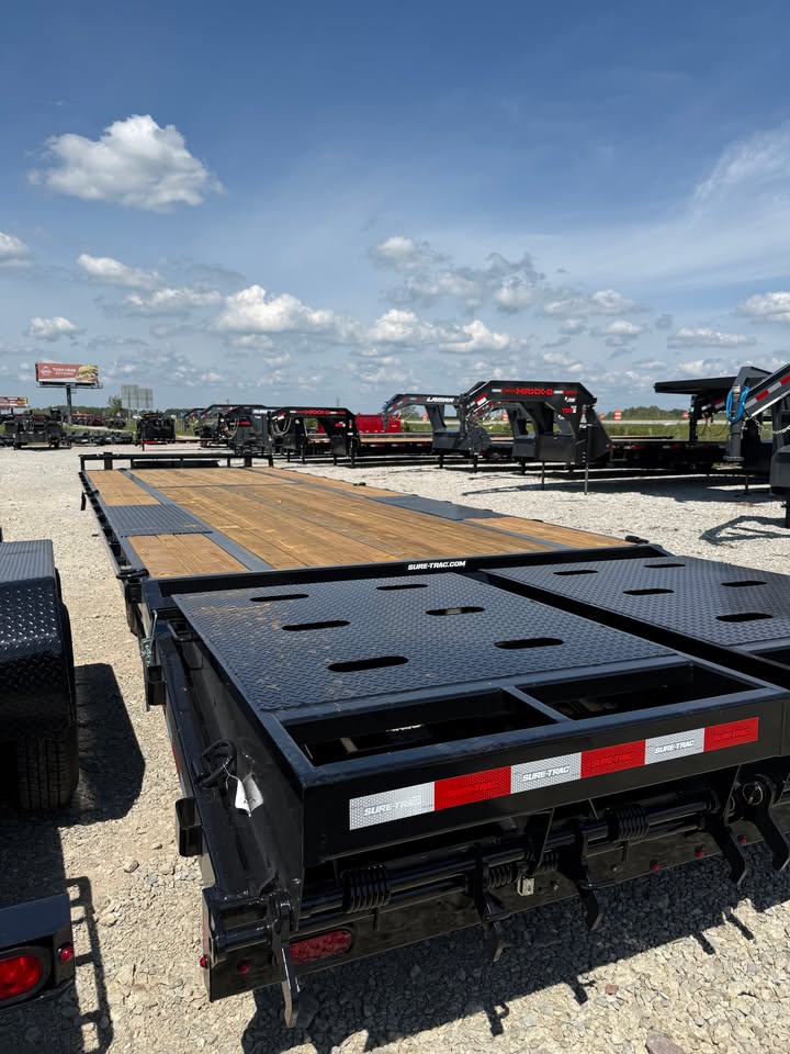 Sure-Trac 102 x 30 Bumper Pull Flatbed Trailer - SKU 498582 - Image 3