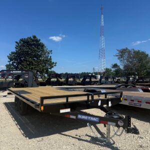Sure-Trac 102 x 18 Bumper Pull Flatbed Trailer - SKU 498022