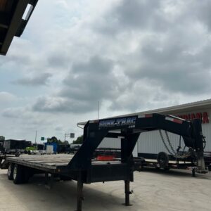 Pre-Owned Sure Trac 102" x 25' Gooseneck Flatbed Trailer - SKU 055748
