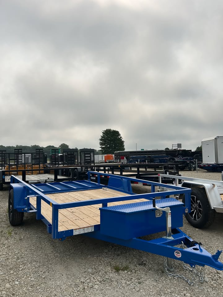 Sure Trac 82 x 12 Utility Trailer - SKU 495245