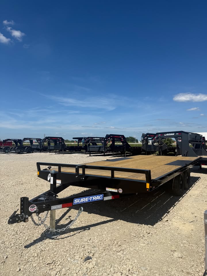 Sure-Trac 102 x 18 Bumper Pull Flatbed Trailer - SKU 497182 - Image 2