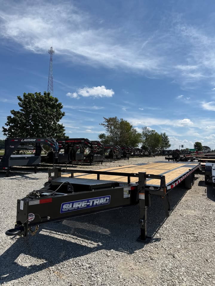 Sure-Trac 102 x 30 Bumper Pull Flatbed Trailer - SKU 498582 - Image 2