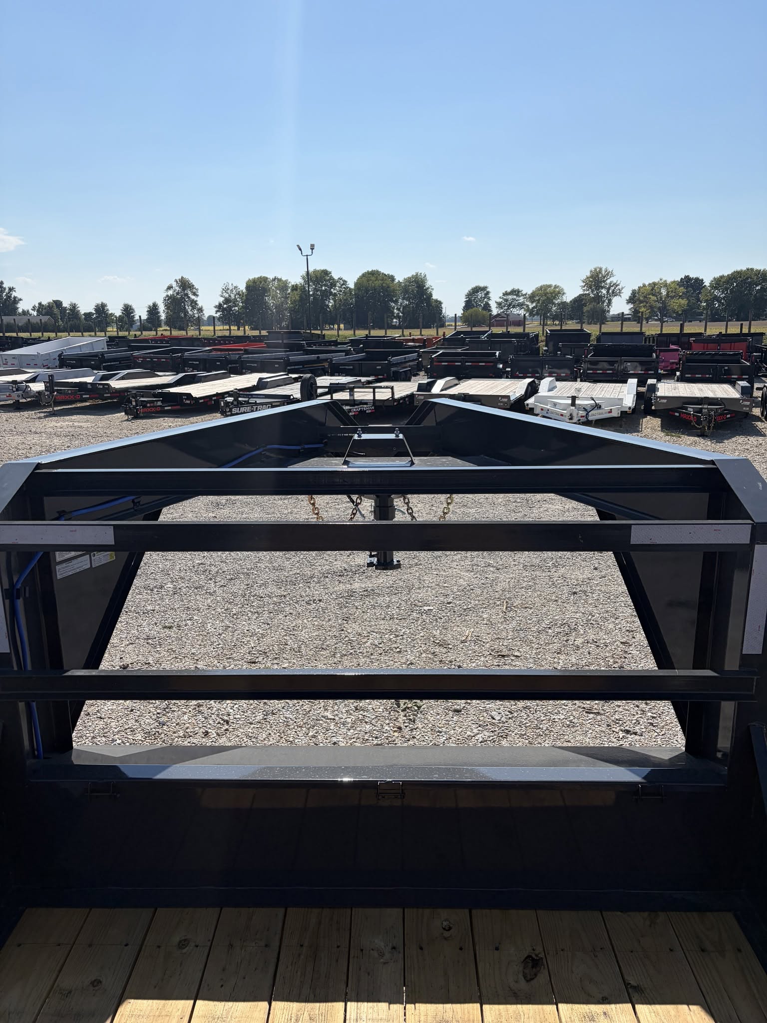 Lamar 102 in x 36 ft Fender Equipment Trailer - SKU 159158 - Image 3