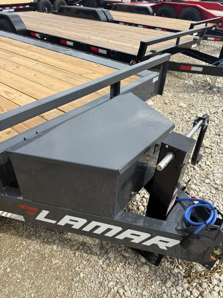 Lamar 102 in x 24 ft Fender Equipment Trailer - SKU 157959 - Image 6