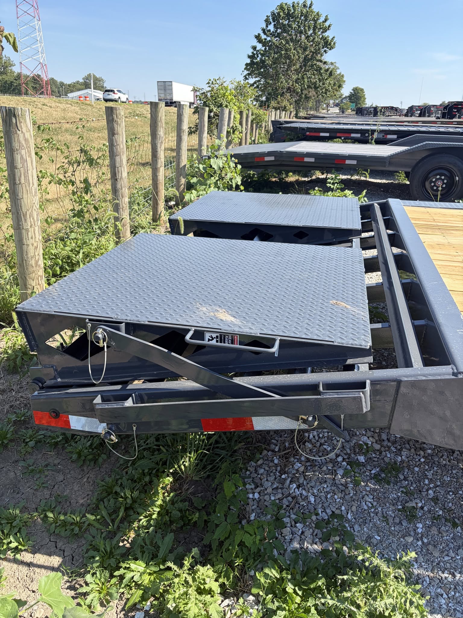 Lamar 102 in x 36 ft Fender Equipment Trailer - SKU 159159 - Image 7