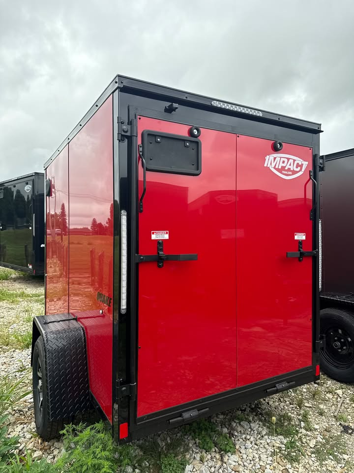 Impact 60 in x 8 ft Enclosed Cargo Trailer - SKU 151167 - Image 2