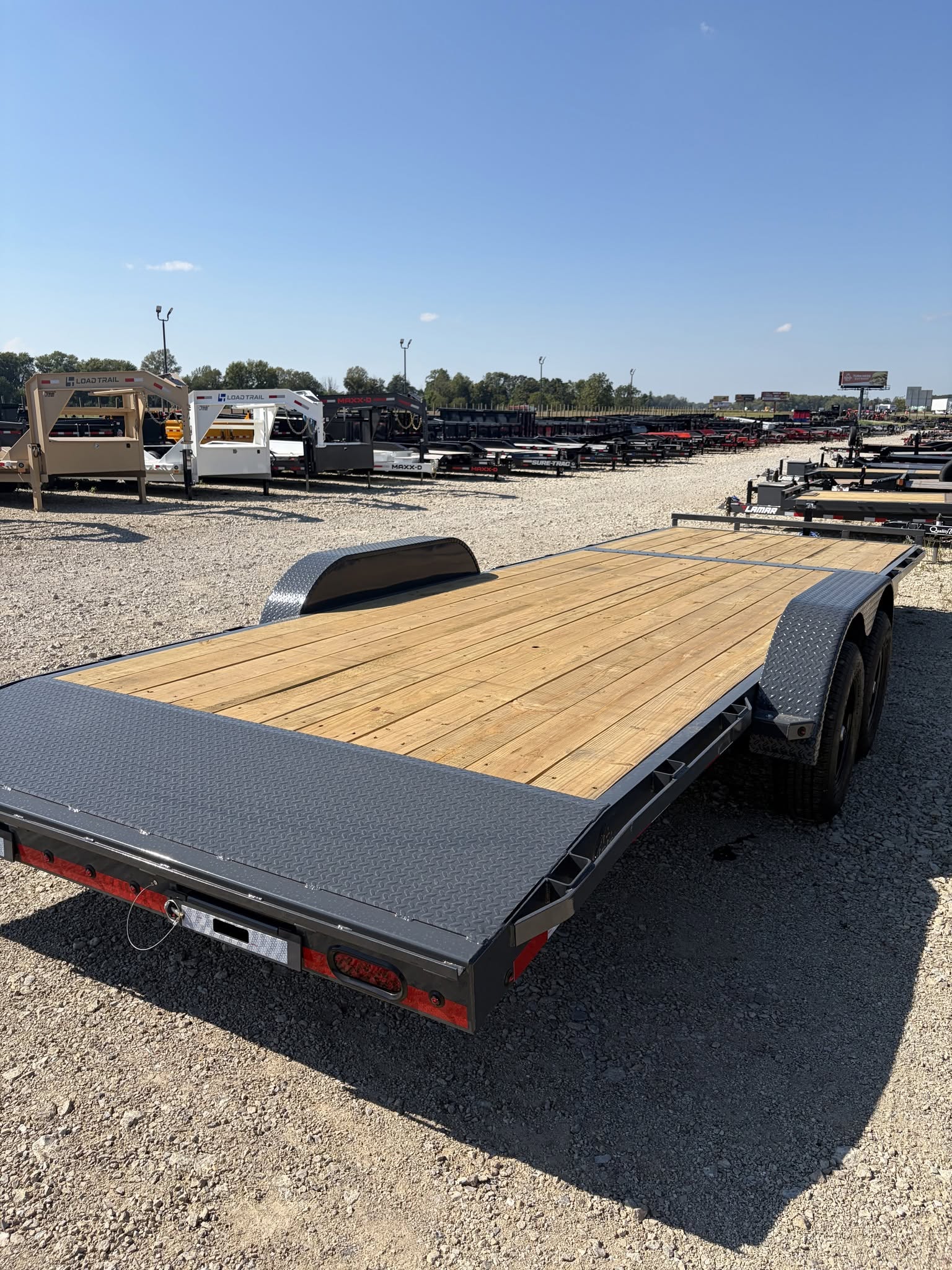 Lamar 83 in x 24 ft Car Trailer - SKU 159031 - Image 4