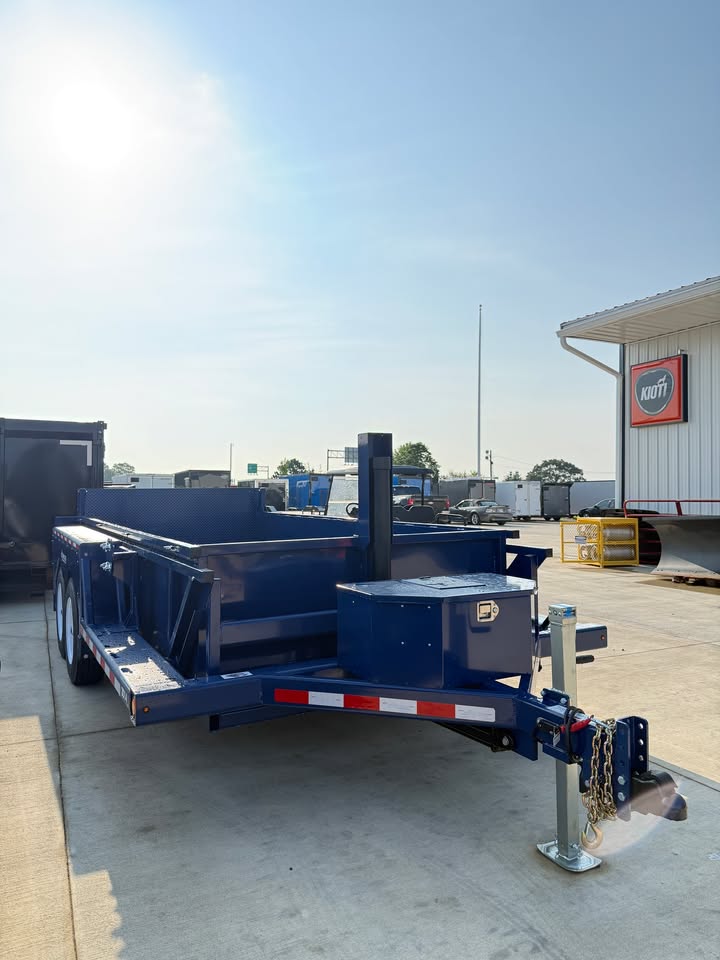 AirTow Trailers 74 x 14 ft Drop Deck Trailer - SKU 005818