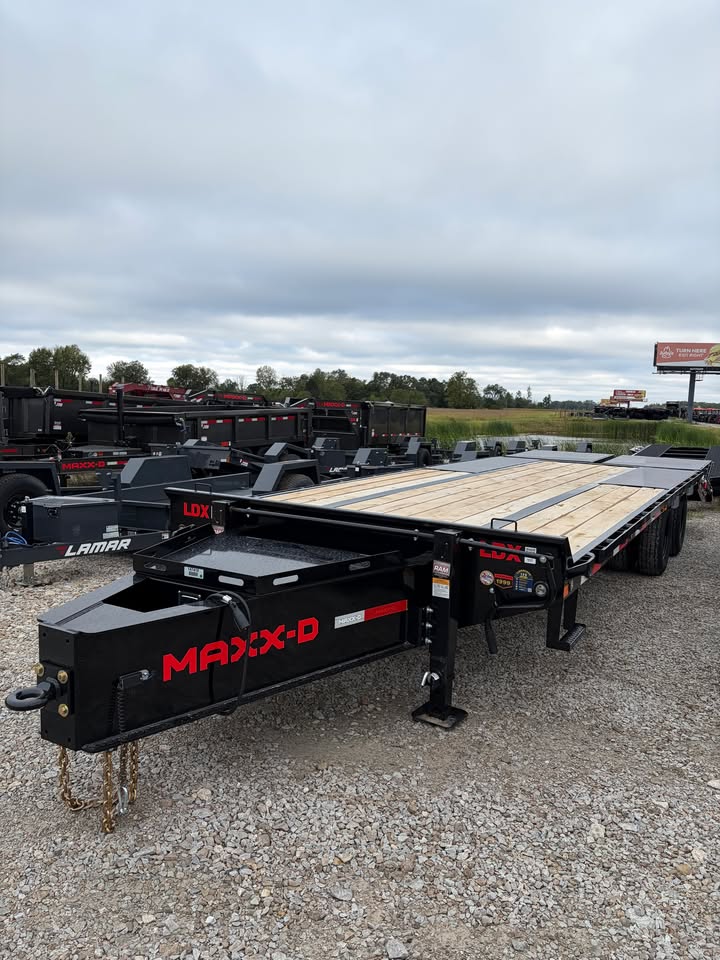 MAXX-D 102 x 25 Bumper Pull Flatbed Trailer - SKU 147410 - Image 2