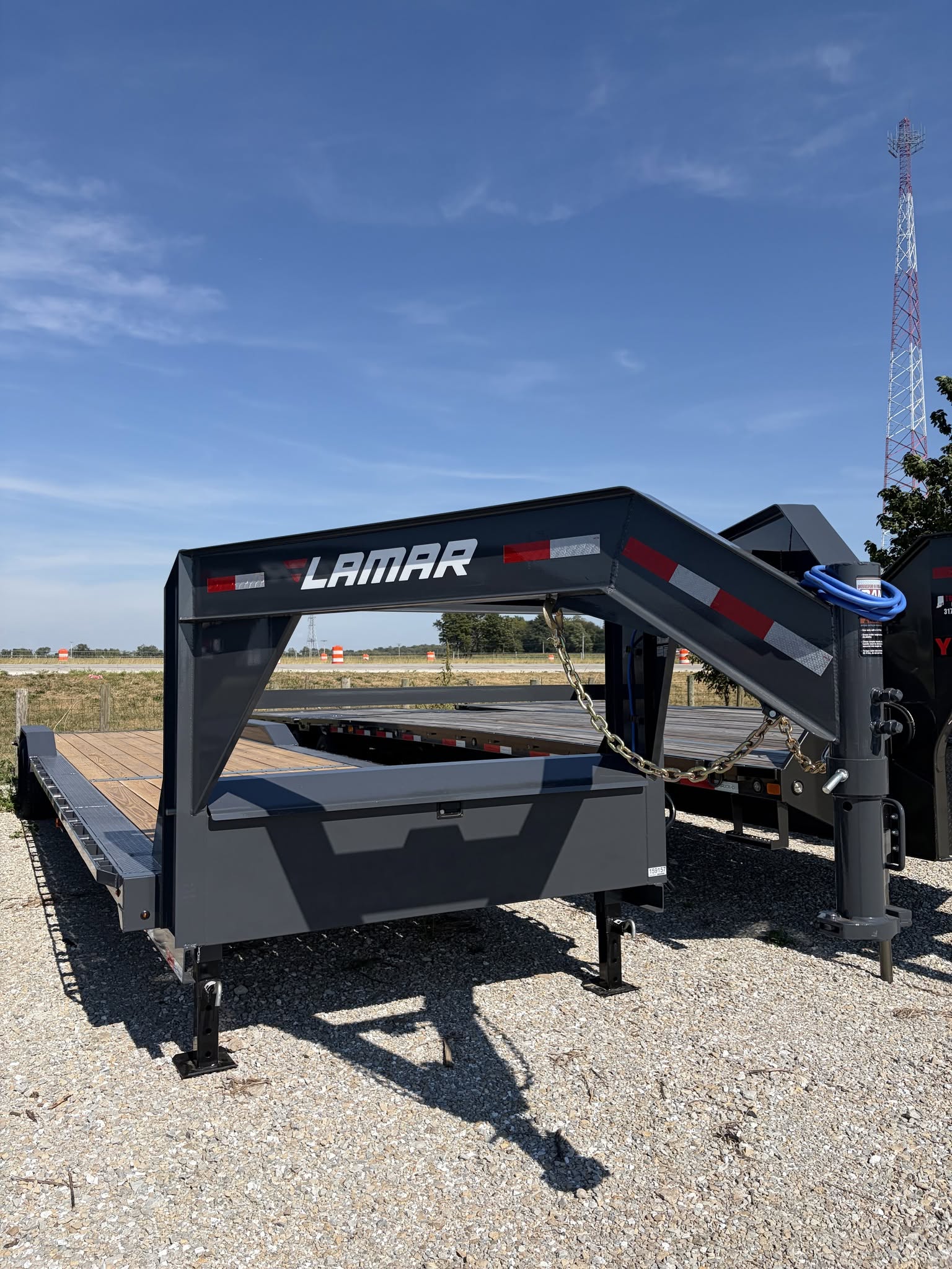 Lamar 102 in x 36 ft Fender Equipment Trailer - SKU 159158