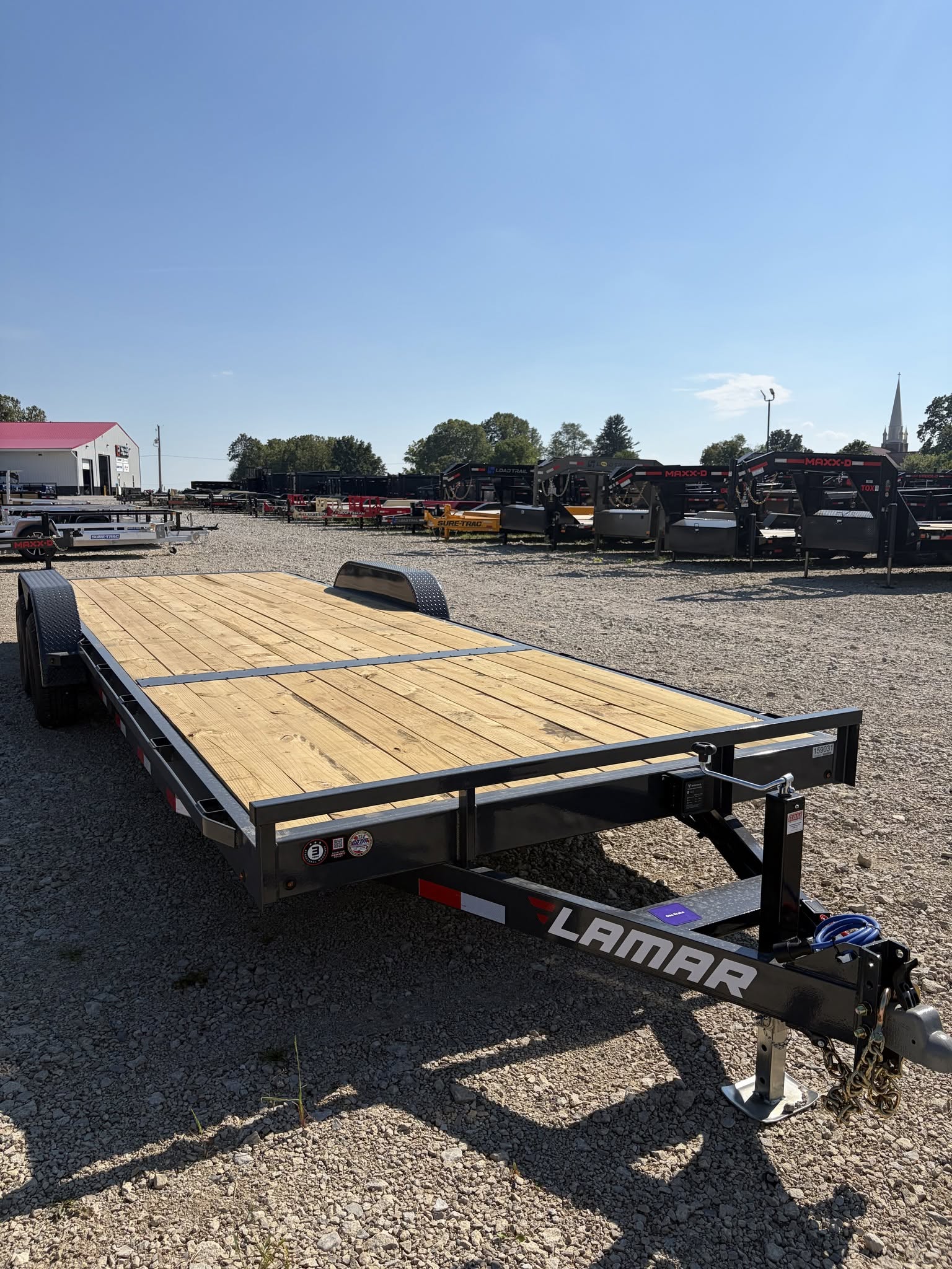 Lamar 83 in x 24 ft Car Trailer - SKU 159031
