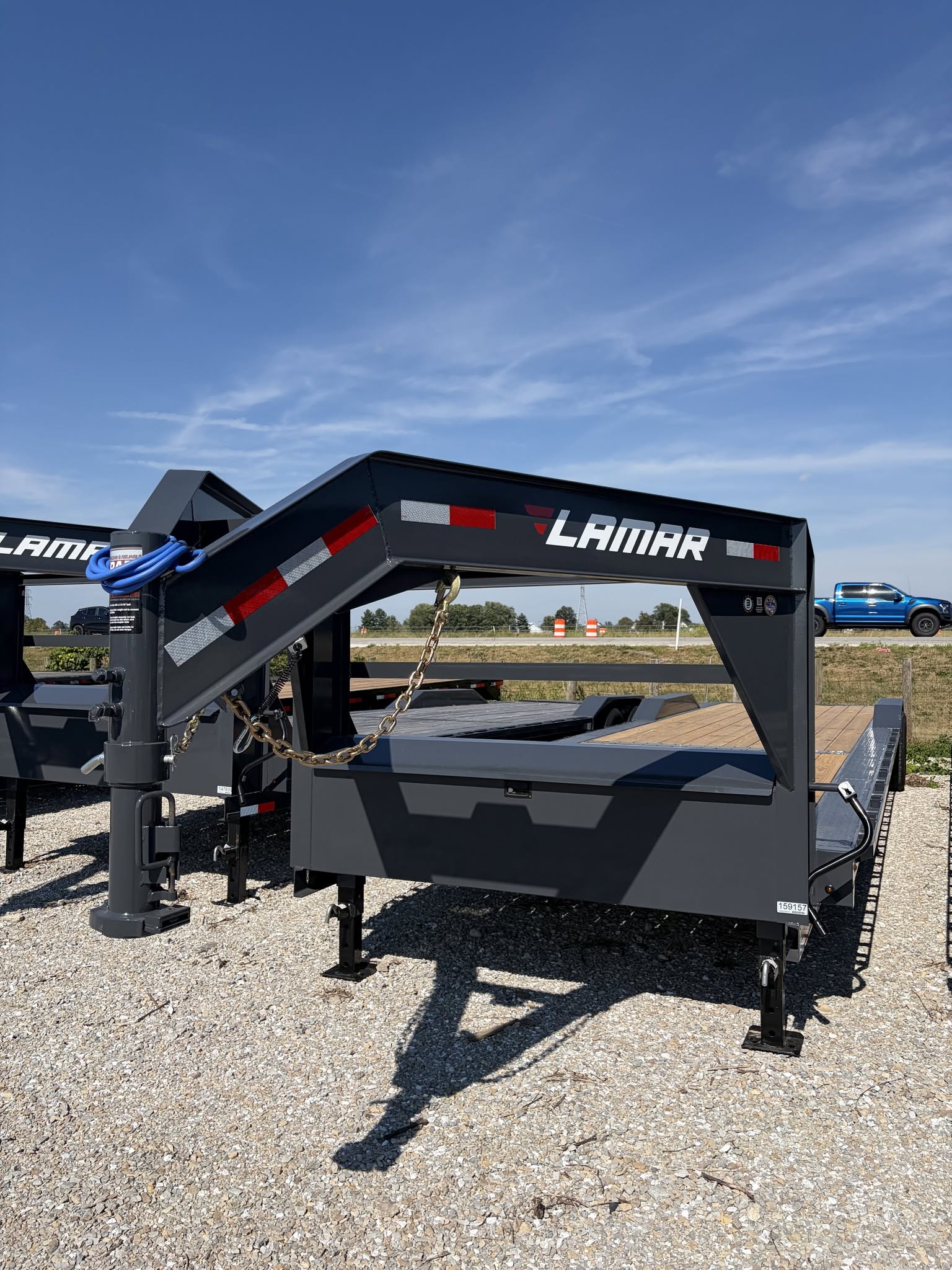 Lamar 102 in x 36 ft Fender Equipment Trailer - SKU 159158 - Image 2