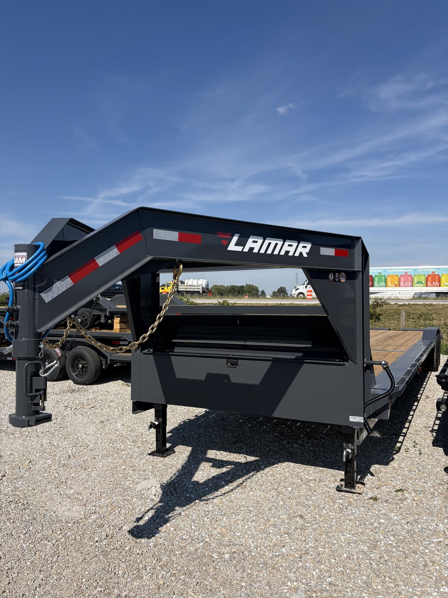 Lamar 102 in x 36 ft Fender Equipment Trailer - SKU 159159 - Image 2