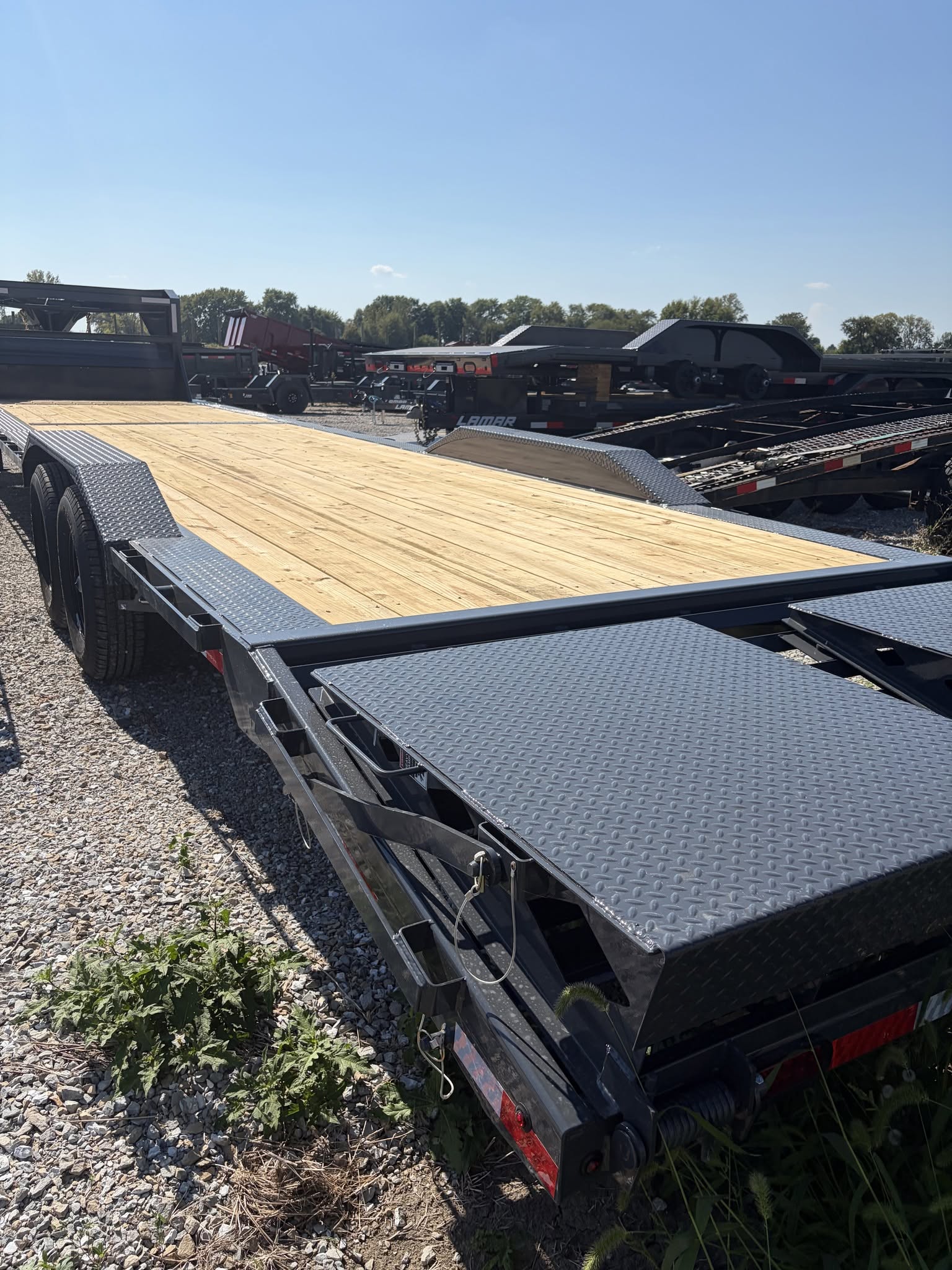 Lamar 102 in x 36 ft Fender Equipment Trailer - SKU 159159 - Image 5