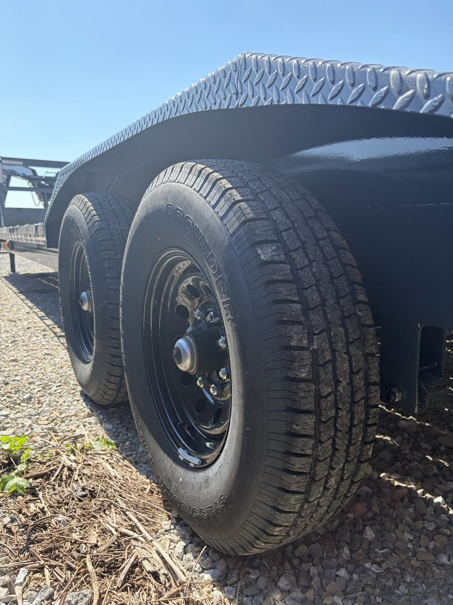 Lamar 102 in x 36 ft Fender Equipment Trailer - SKU 159158 - Image 8
