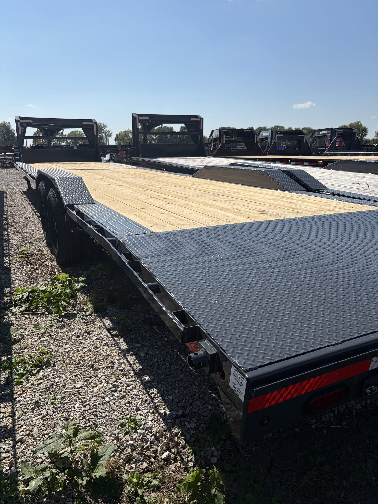 Lamar 102 in x 36 ft Fender Equipment Trailer - SKU 159158 - Image 5
