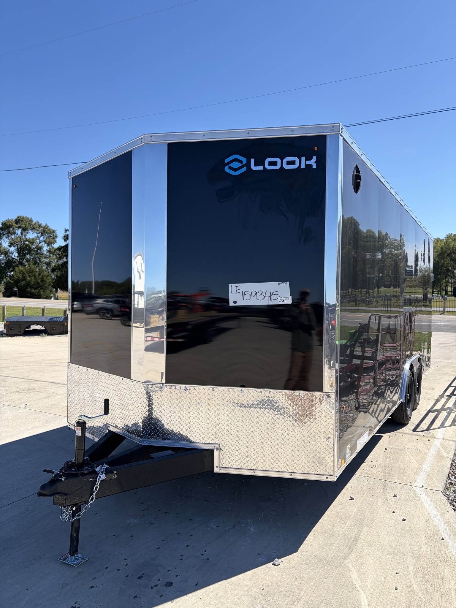 Look 102 x 20 Enclosed Cargo Trailer - SKU 159345 - Image 2