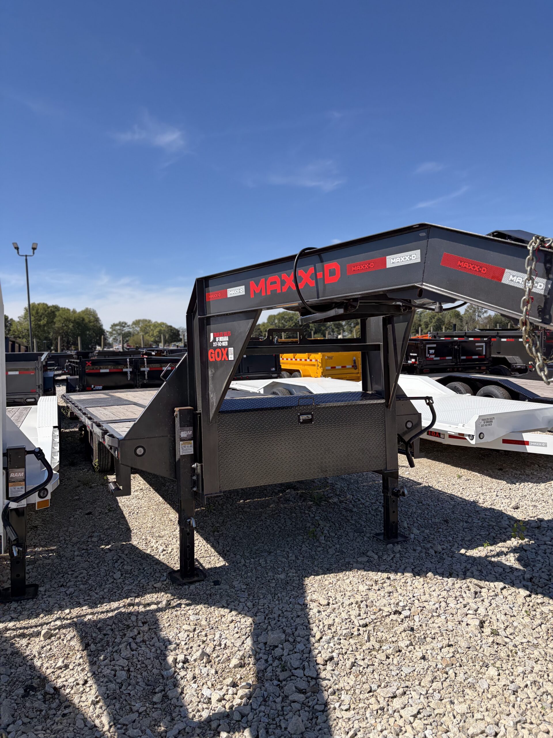 Pre-Owned Maxx-D 102" x 24' Split Tilt Equipment Trailer - SKU 118744