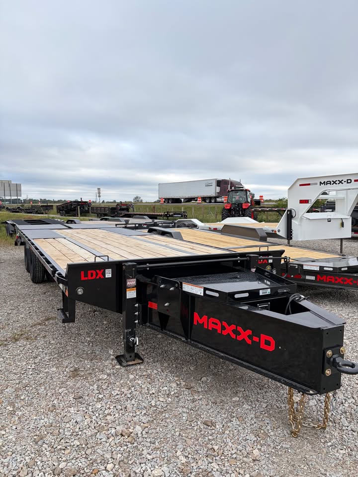 MAXX-D 102 x 25 Bumper Pull Flatbed Trailer - SKU 147410