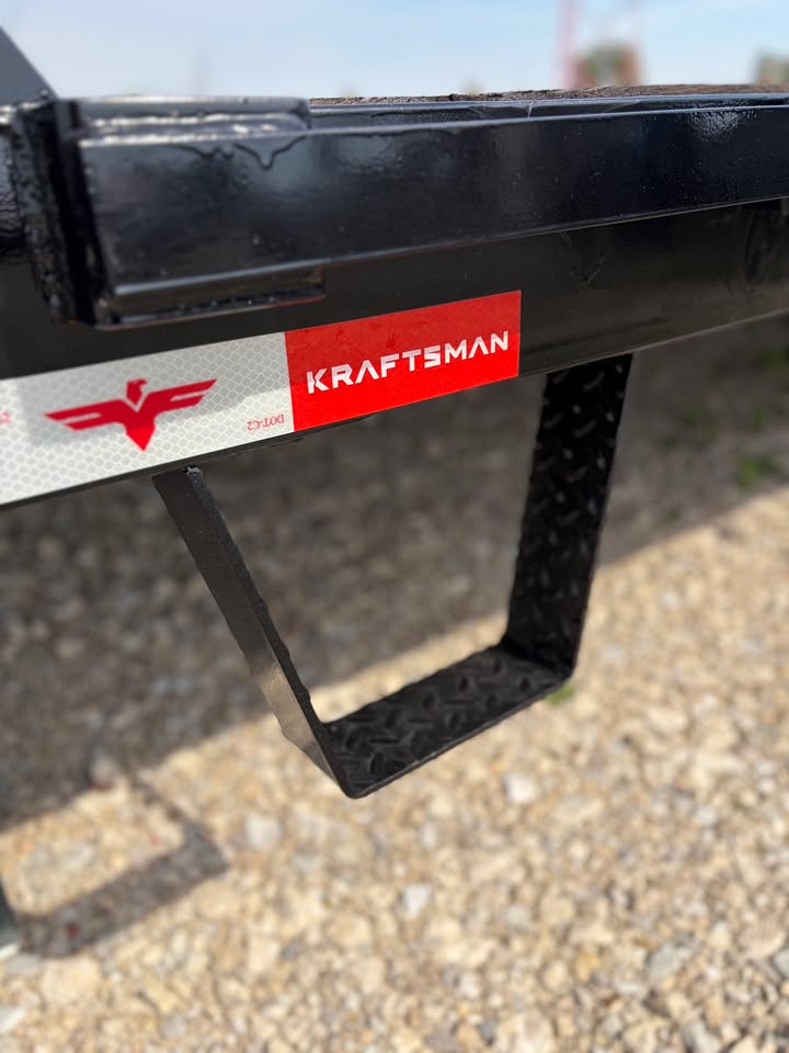 Kraftsman 102 x 30 Bumper Pull Flatbed Trailer - SKU 004779 - Image 4