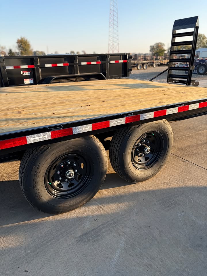 Sure-Trac 102 x 24 Bumper Pull Flatbed Trailer - SKU 500954 - Image 6