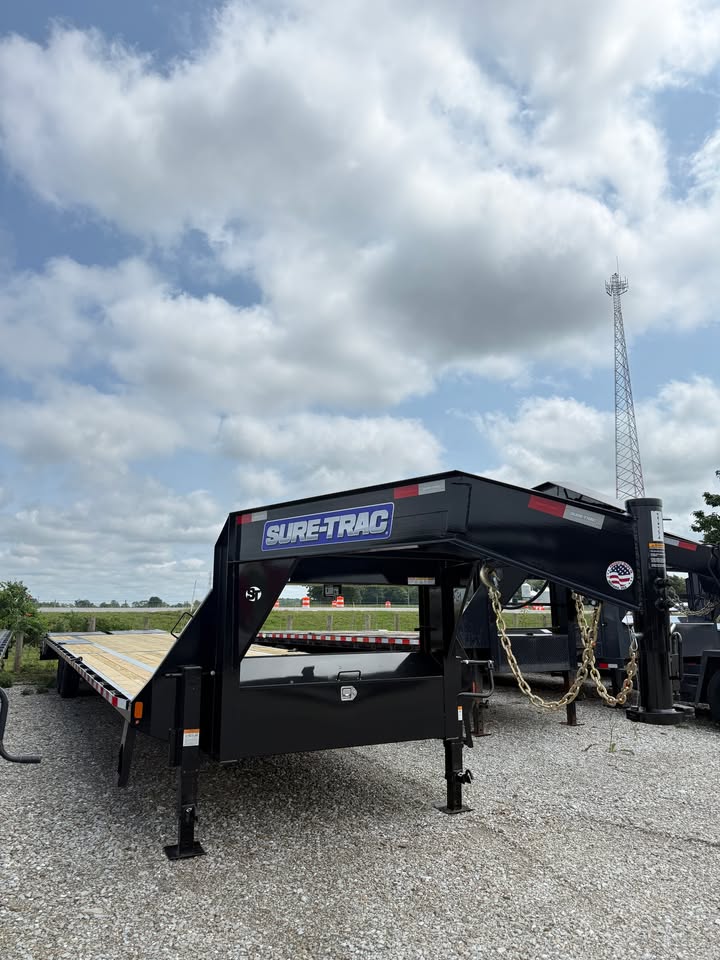 Sure-Trac 102 x 40 Gooseneck Flatbed Trailer - SKU 496494