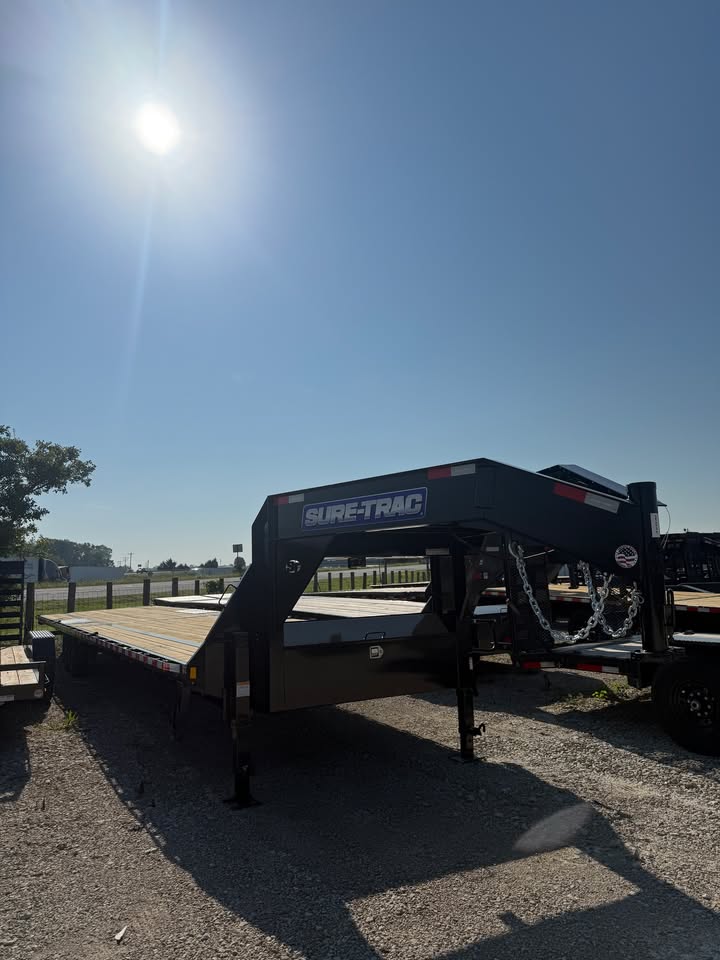 Sure-Trac 102 x 40 Gooseneck Flatbed Trailer - SKU 500143