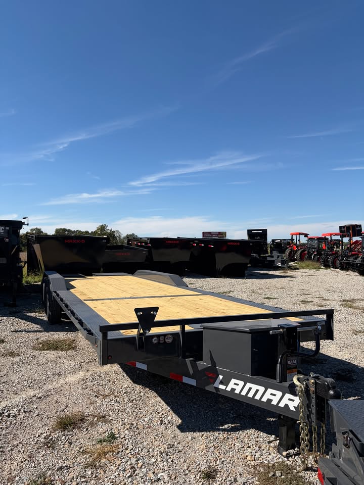 Lamar 102 in x 28 ft Fender Equipment Trailer - SKU 160177