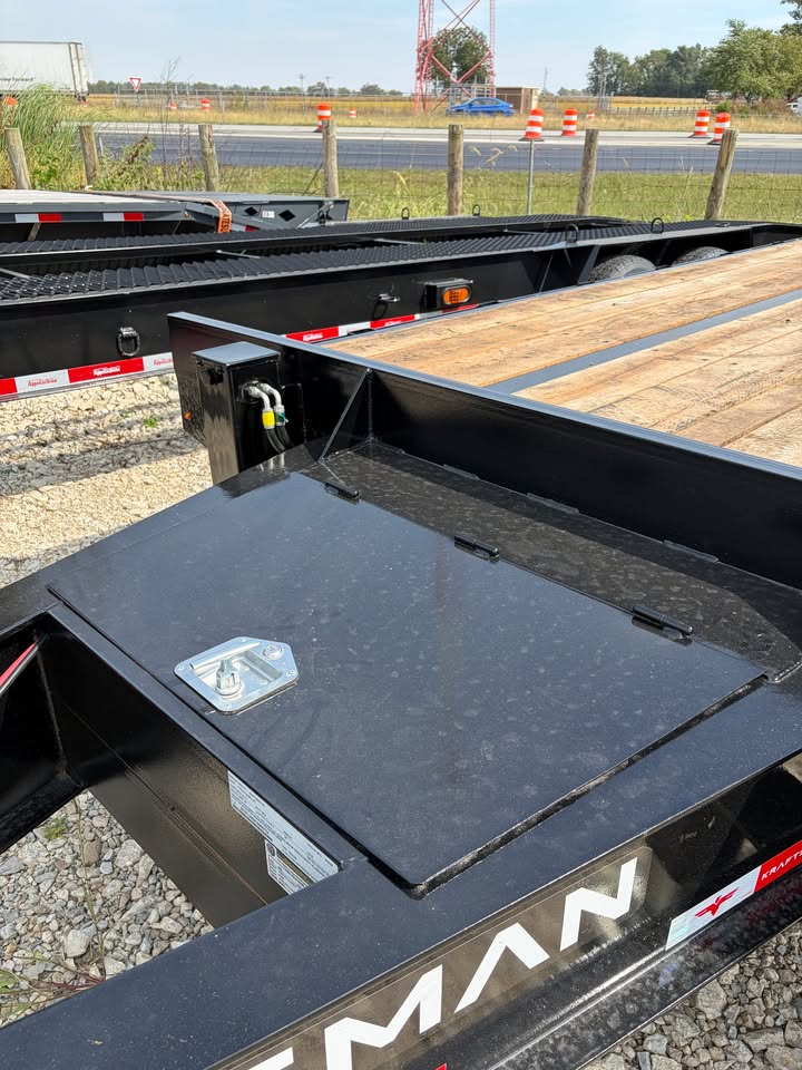 Kraftsman 102 x 30 Bumper Pull Flatbed Trailer - SKU 004779 - Image 3