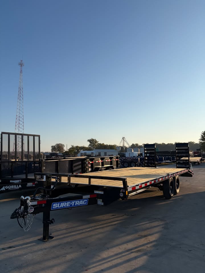 Sure-Trac 102 x 24 Bumper Pull Flatbed Trailer - SKU 500954