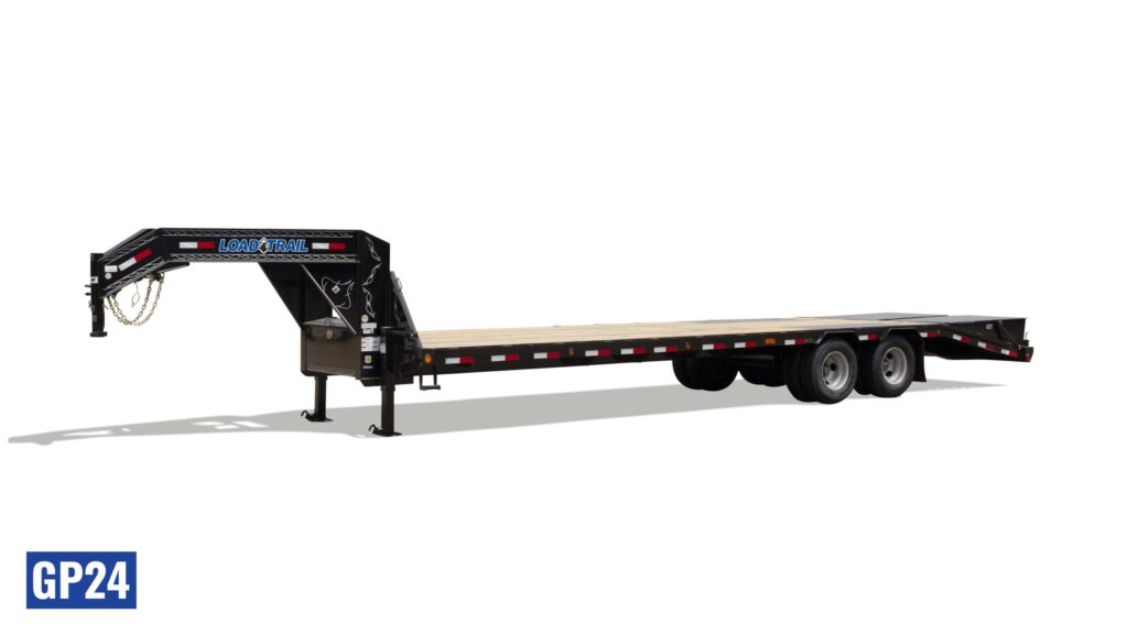 Load Trail Gooseneck Flatbed - GP24 Model