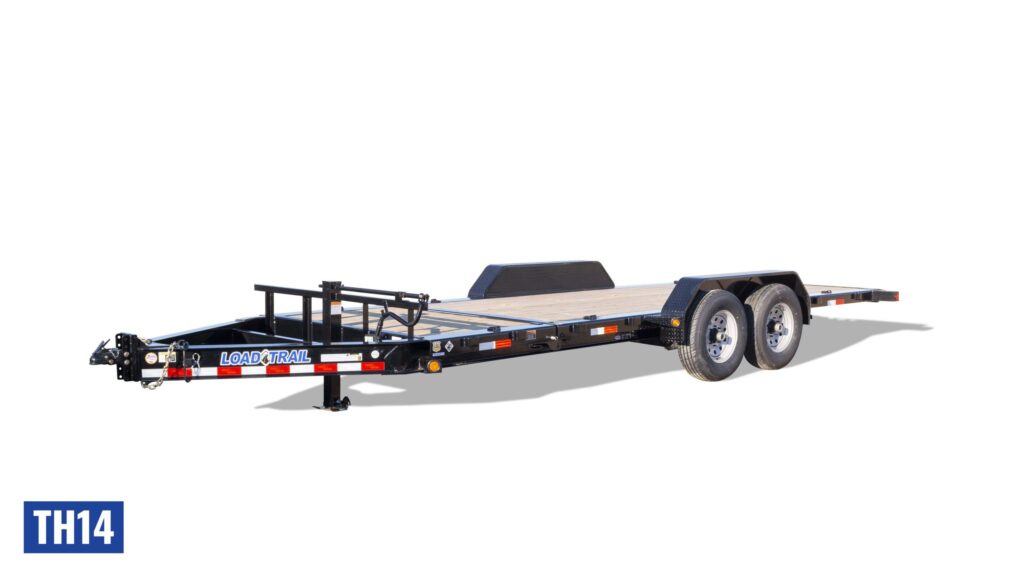 Load Trail Split Tilt Fender Equipment Trailer - TH Model